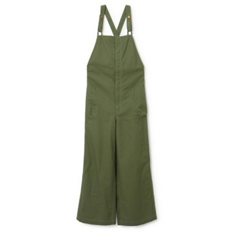 【LE’ WORKWARE】コラボレーション　バックサテンサロペット