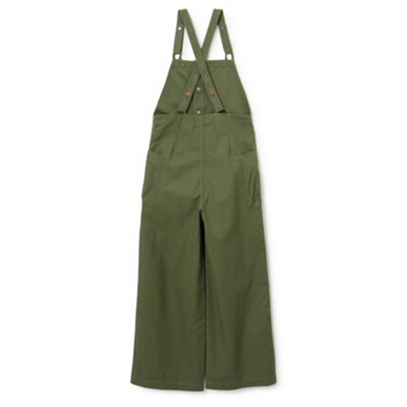 【LE’ WORKWARE】コラボレーション　バックサテンサロペット