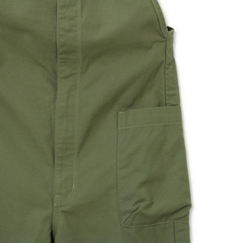 【LE’ WORKWARE】コラボレーション　バックサテンサロペット