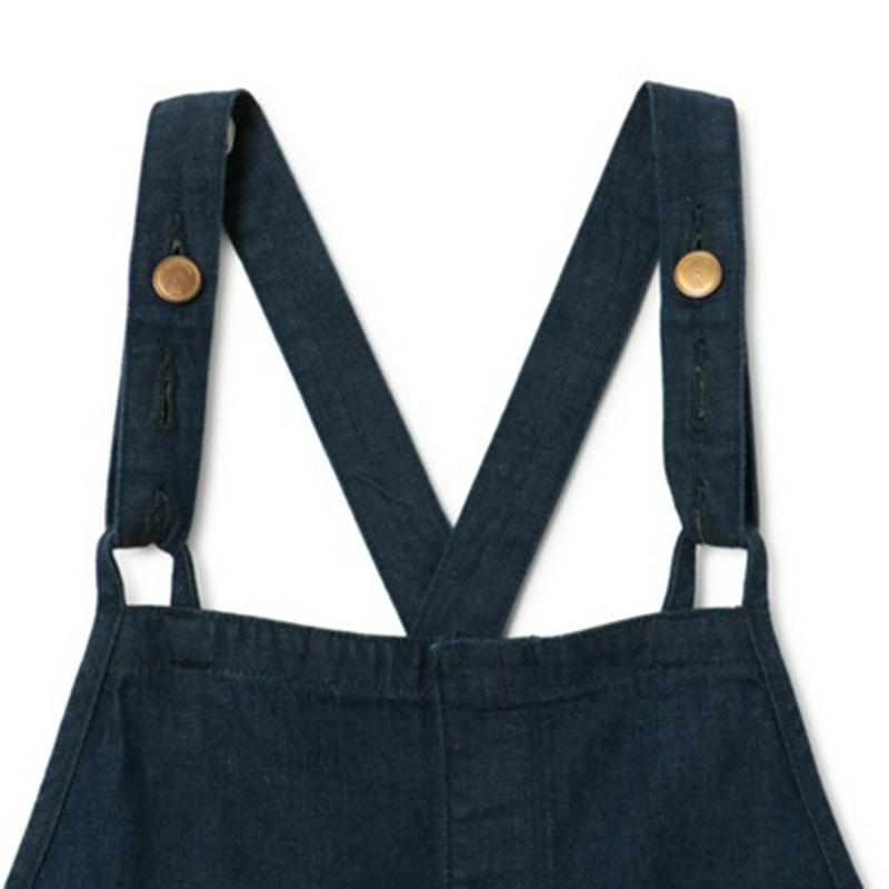 【LE’ WORKWARE】コラボレーション　デニムサロペット