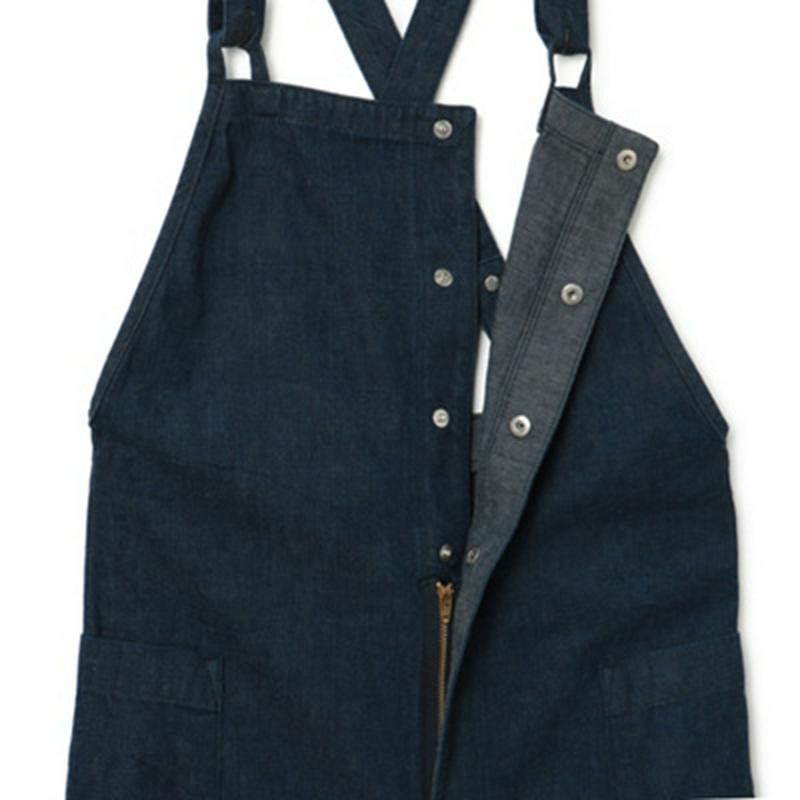 【LE’ WORKWARE】コラボレーション　デニムサロペット
