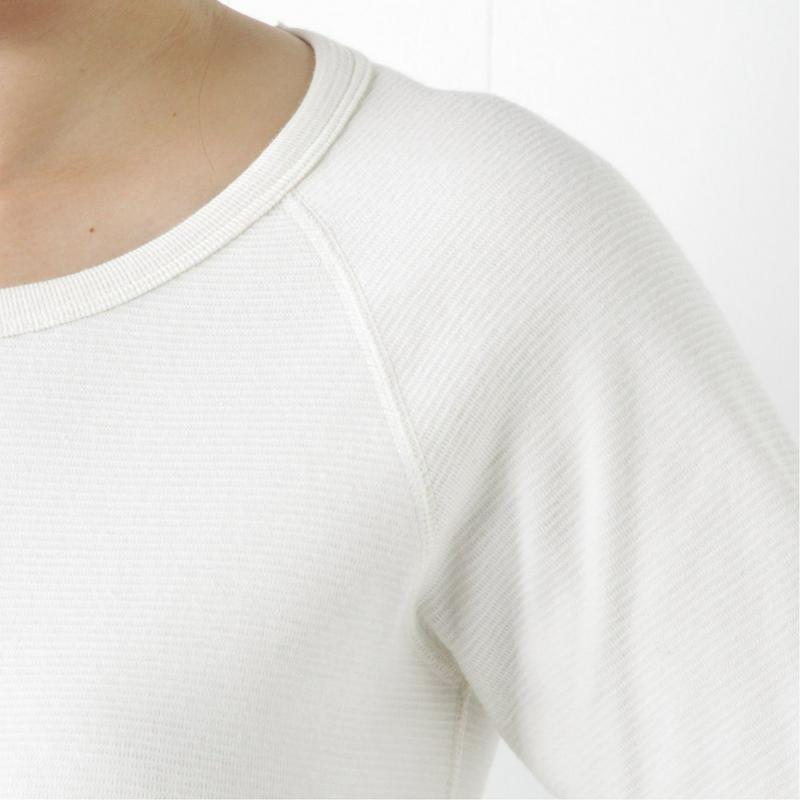 何枚でも欲しい◎のびのびストレッチ７分袖Ｔシャツ（ページワン/PAGE ONE）