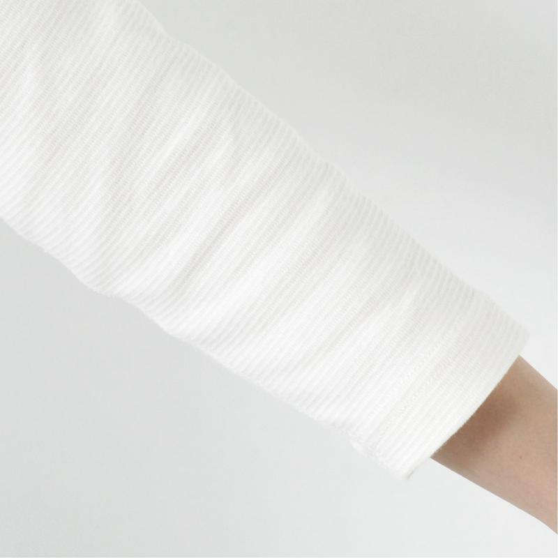 何枚でも欲しい◎のびのびストレッチ７分袖Ｔシャツ（ページワン/PAGE ONE）