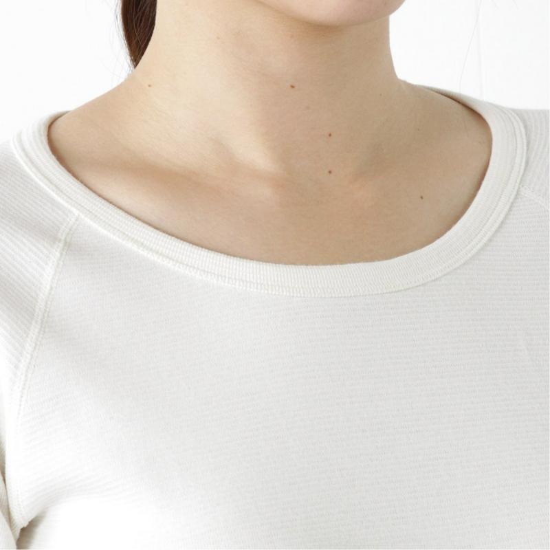 何枚でも欲しい◎のびのびストレッチ７分袖Ｔシャツ（ページワン/PAGE ONE）