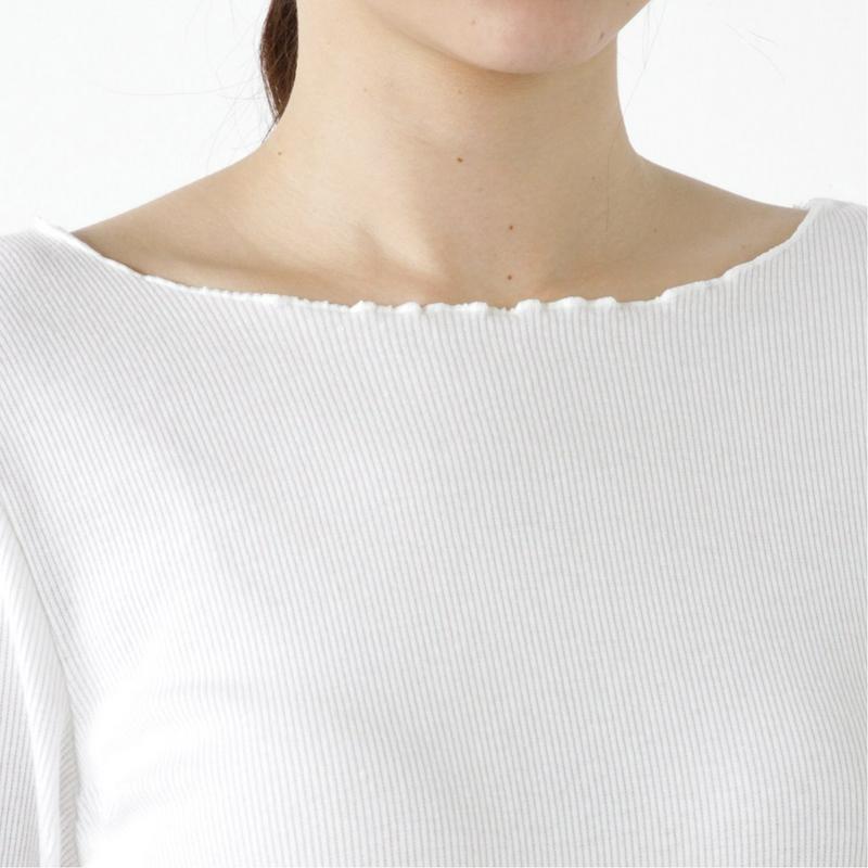 しっとり椿オイル加工◎そで切替長袖Ｔシャツ（ページワン/PAGE ONE）