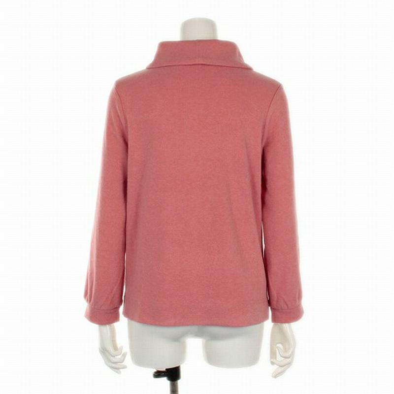 【２９％ＯＦＦ】起毛天竺ロールネックプルオーバーカットソー【ＬＬ～５Ｌ】（フルールバイミントブリーズ/fleur by mint