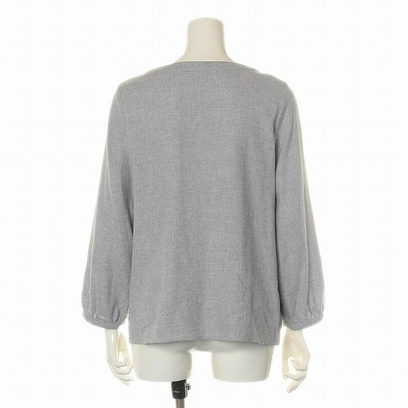 【３０％ＯＦＦ】ウール混ビエラタックリボンブラウス【ＬＬ～５Ｌ】