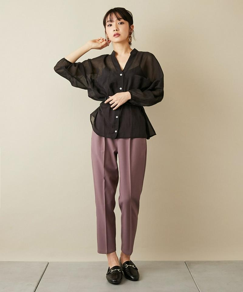 【STYLE UP】スタイルアップテーパードアンクルパンツ/スラックスパンツ