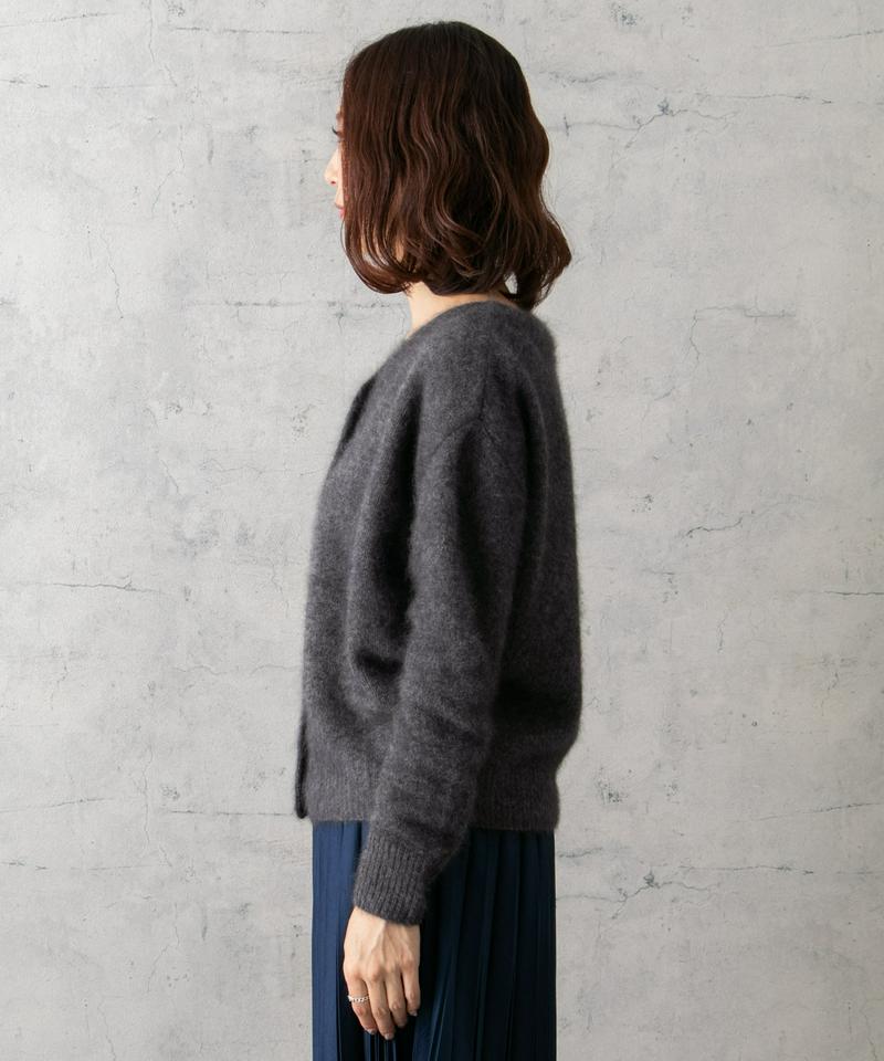 フェレットヘアー2WAYプルオーバー