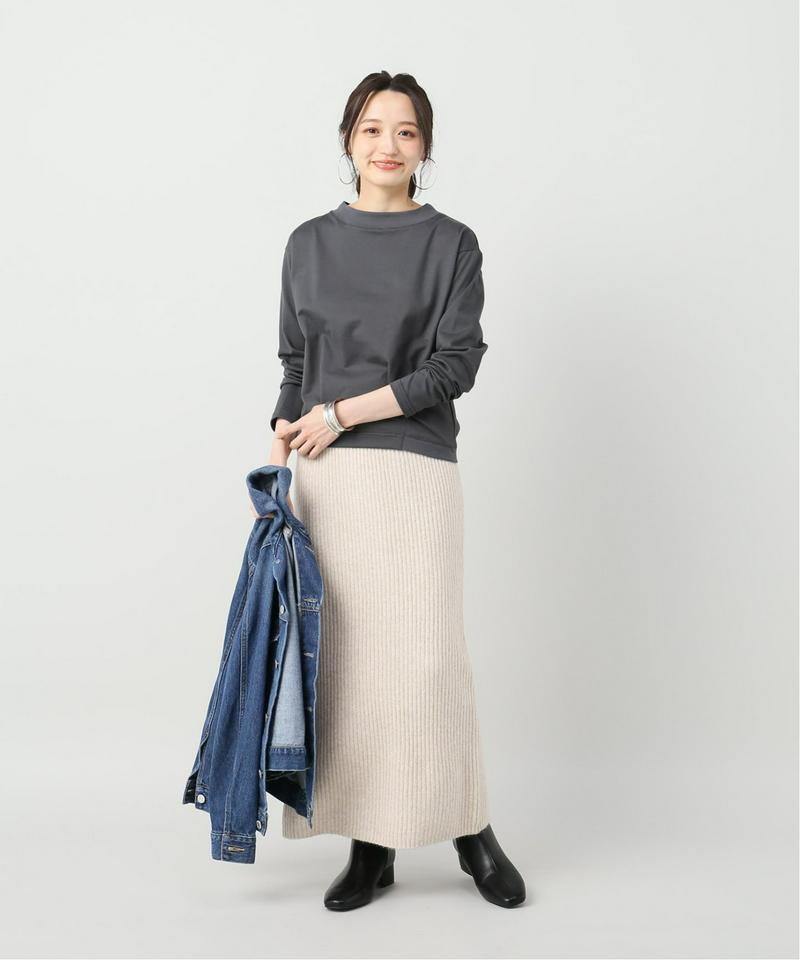 コットンモックネックプルオーバー◆（JOURNAL STANDARD relume）