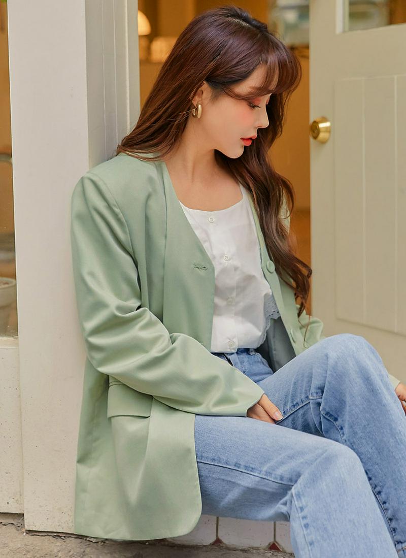 ノーカラージャケット