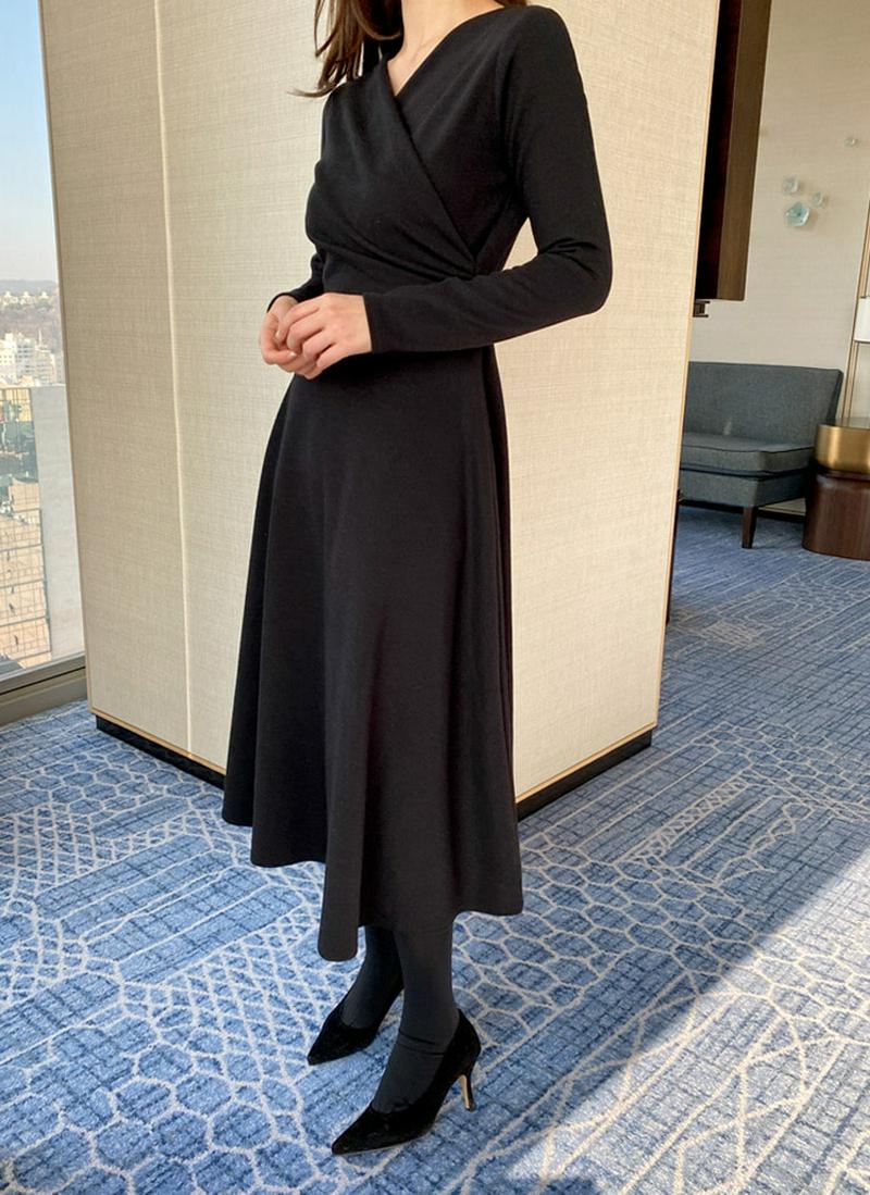 ロングラップワンピース