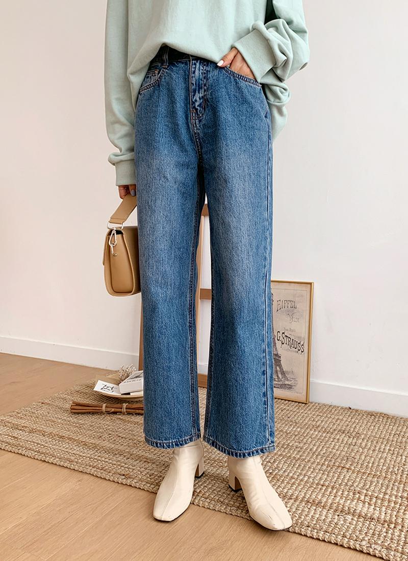 ワイドデニムパンツ・全1色