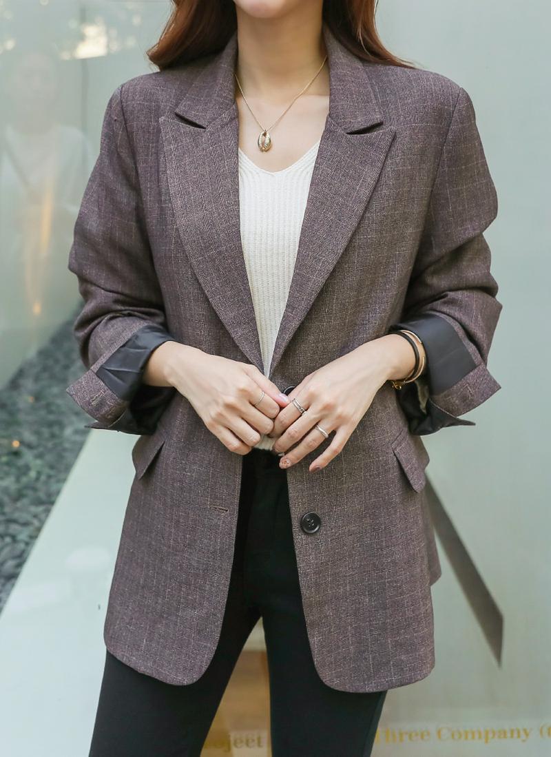 クラシックチェックジャケット