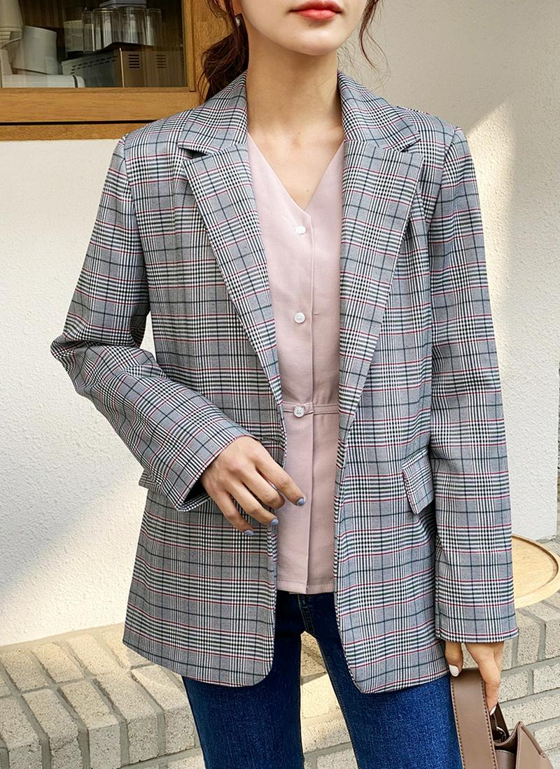 チェックジャケット・全2色