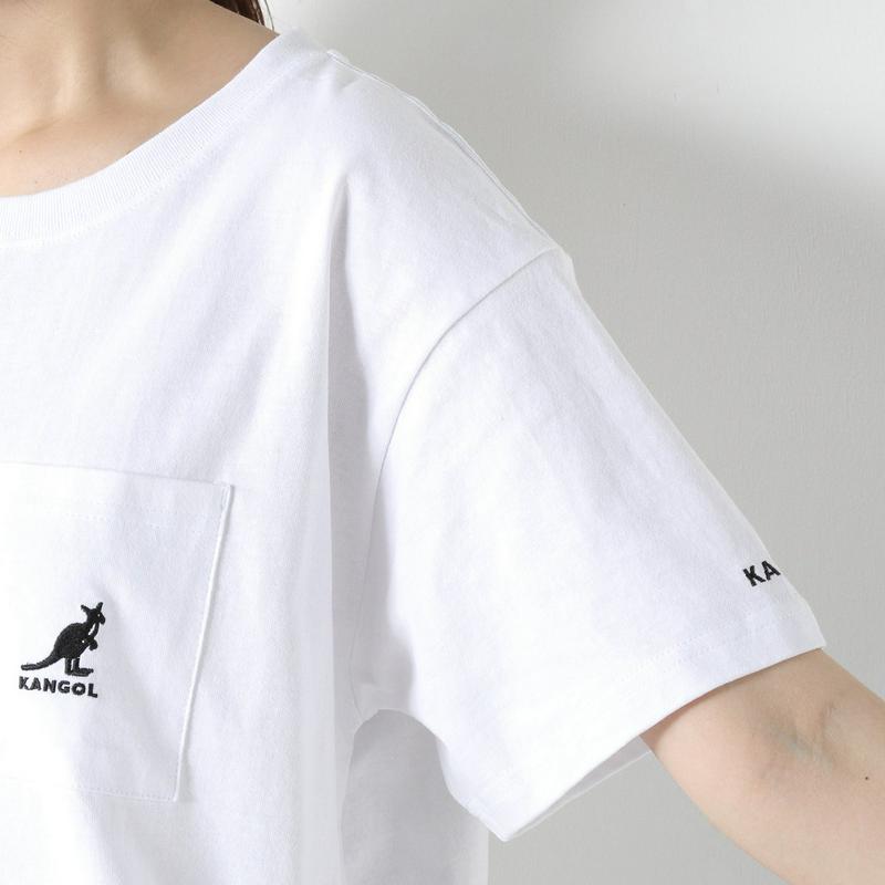 ＫＡＮＧＯＬポケット付刺繍Ｔシャツ