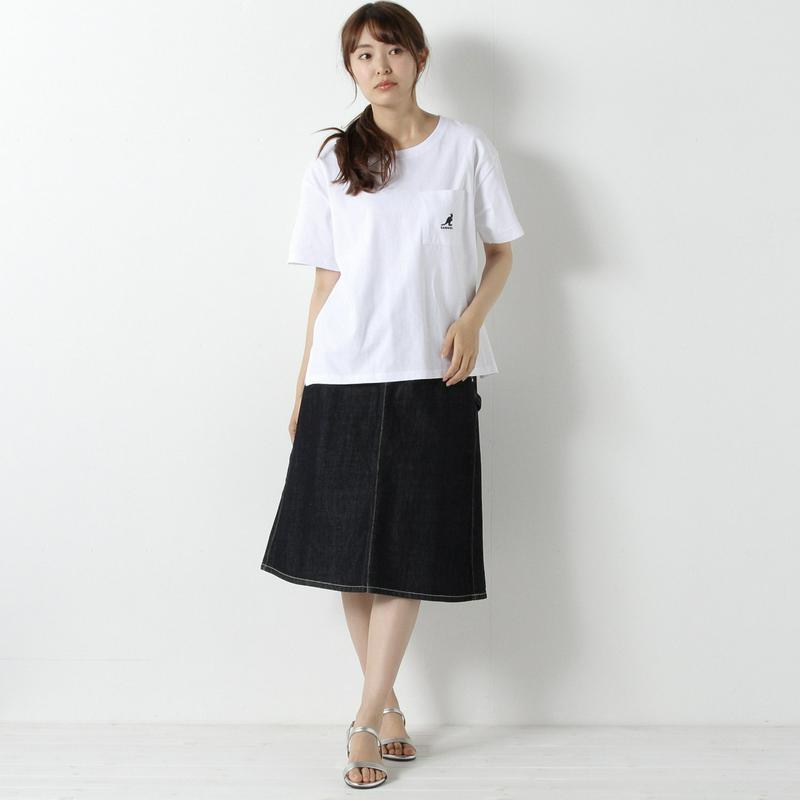 ＫＡＮＧＯＬポケット付刺繍Ｔシャツ