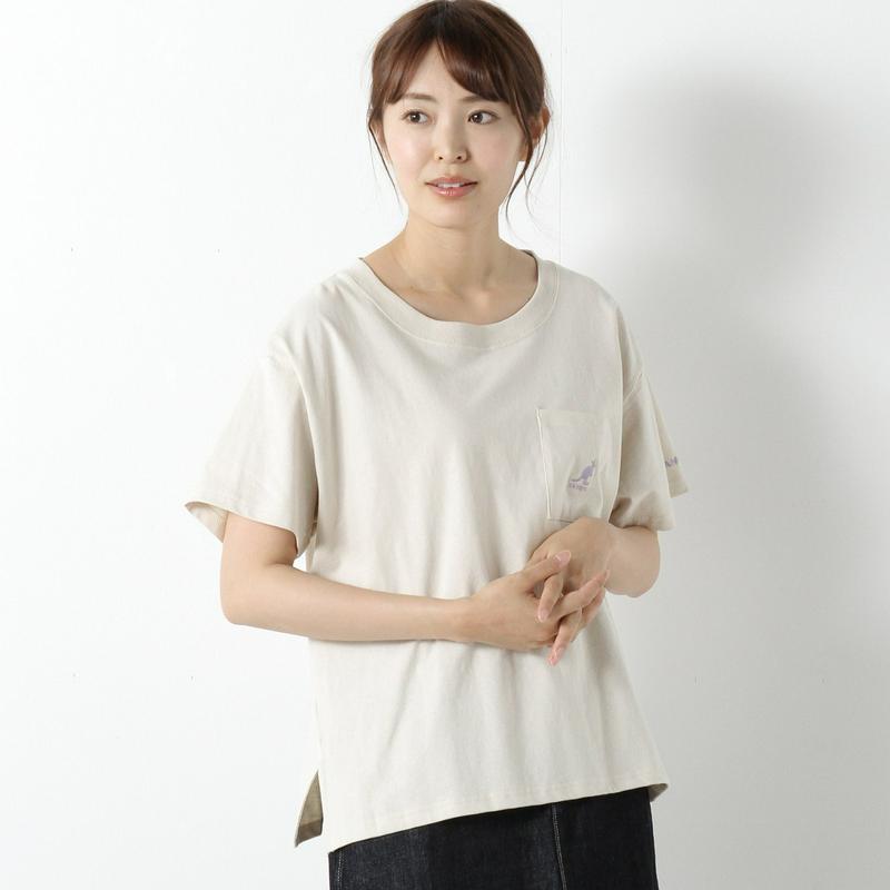 ＫＡＮＧＯＬポケット付刺繍Ｔシャツ