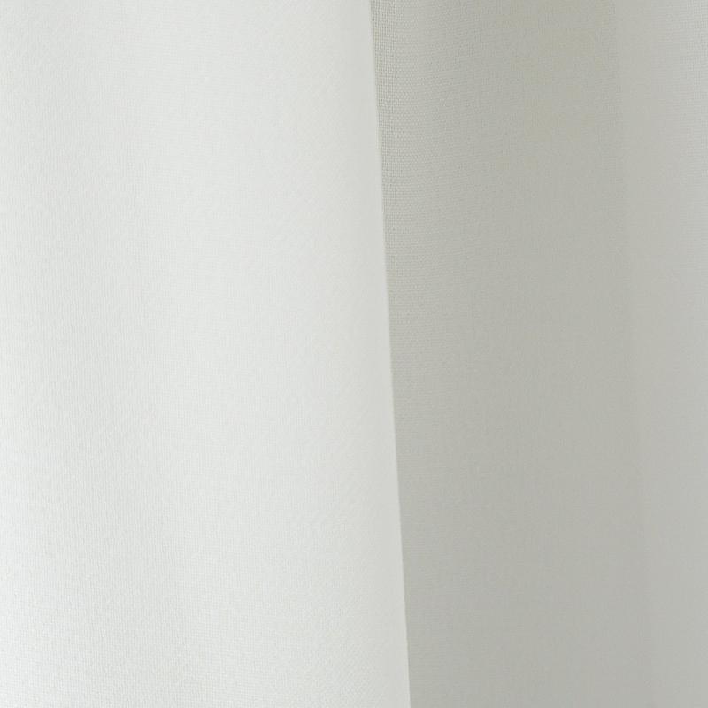 裏地カットソー使いビジューシフォンブラウス