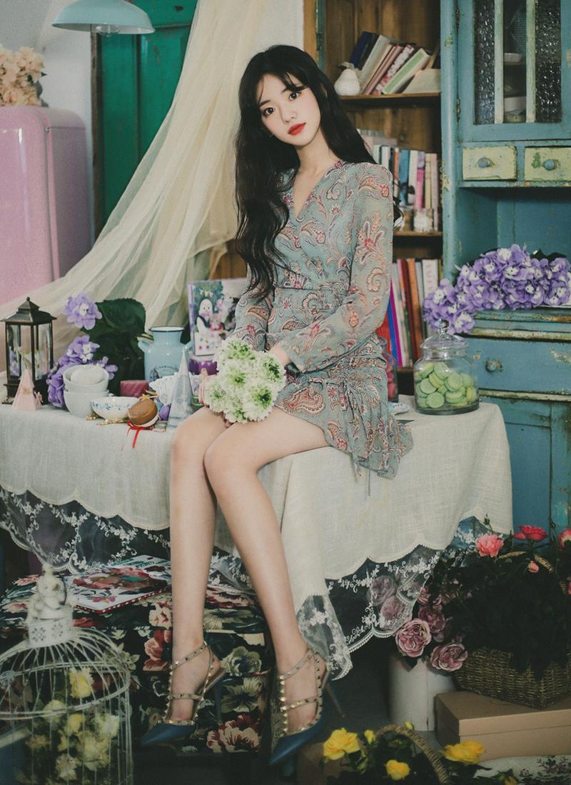 ペイズリードロストミニワンピース