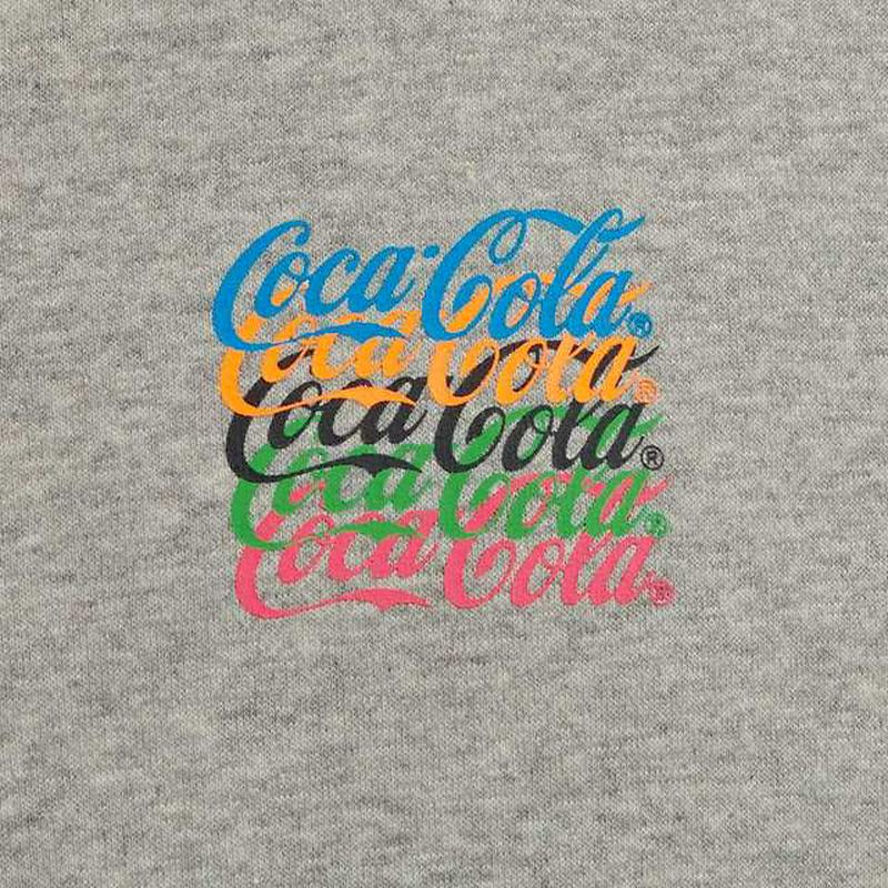 ビッグスウェットシャツ(長袖)Coca-Cola+E