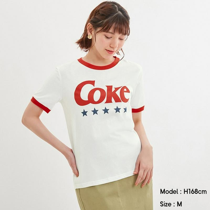 グラフィックT(半袖)Coca-Cola1+X