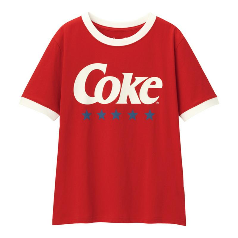 グラフィックT(半袖)Coca-Cola1+X