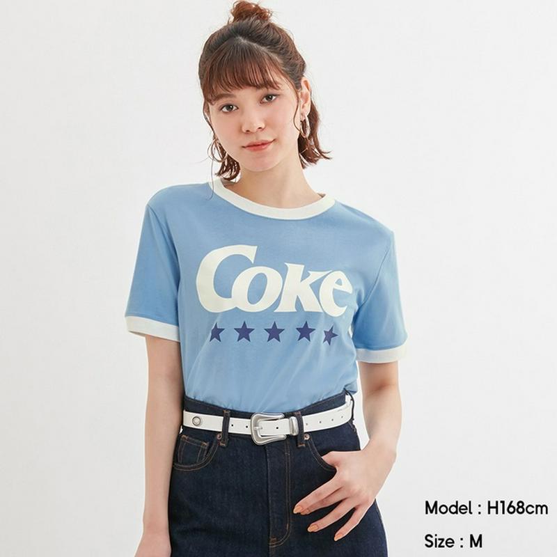 グラフィックT(半袖)Coca-Cola1+X