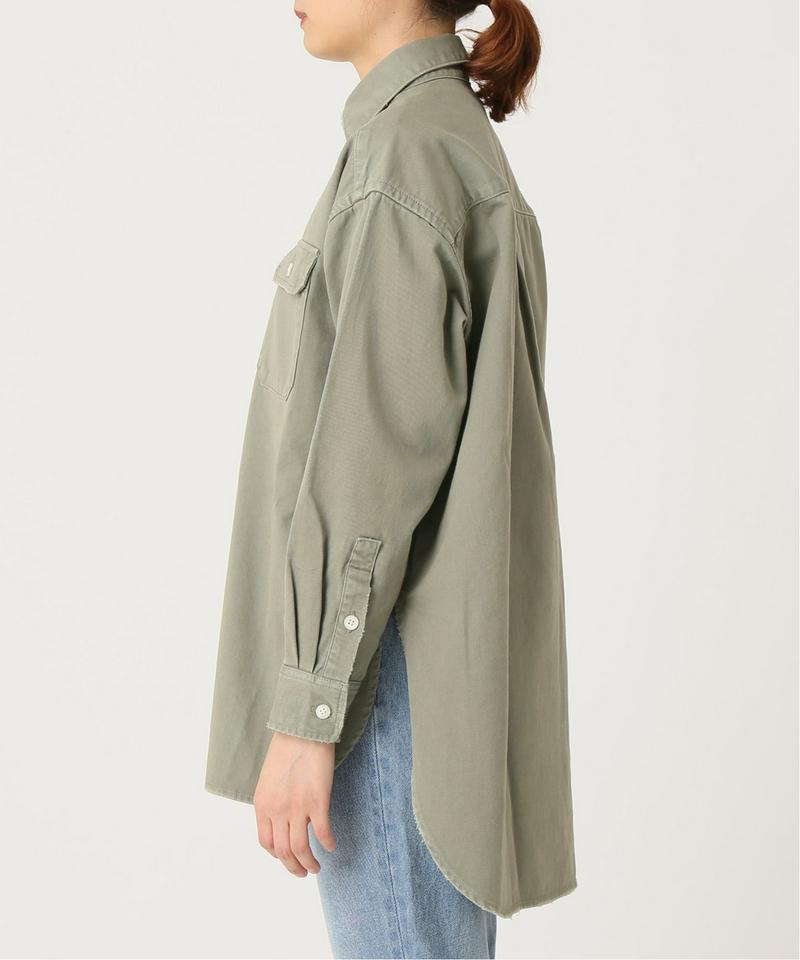 コットンツイルセイヒンゾメビッグシャツ◆（JOURNAL STANDARD relume）