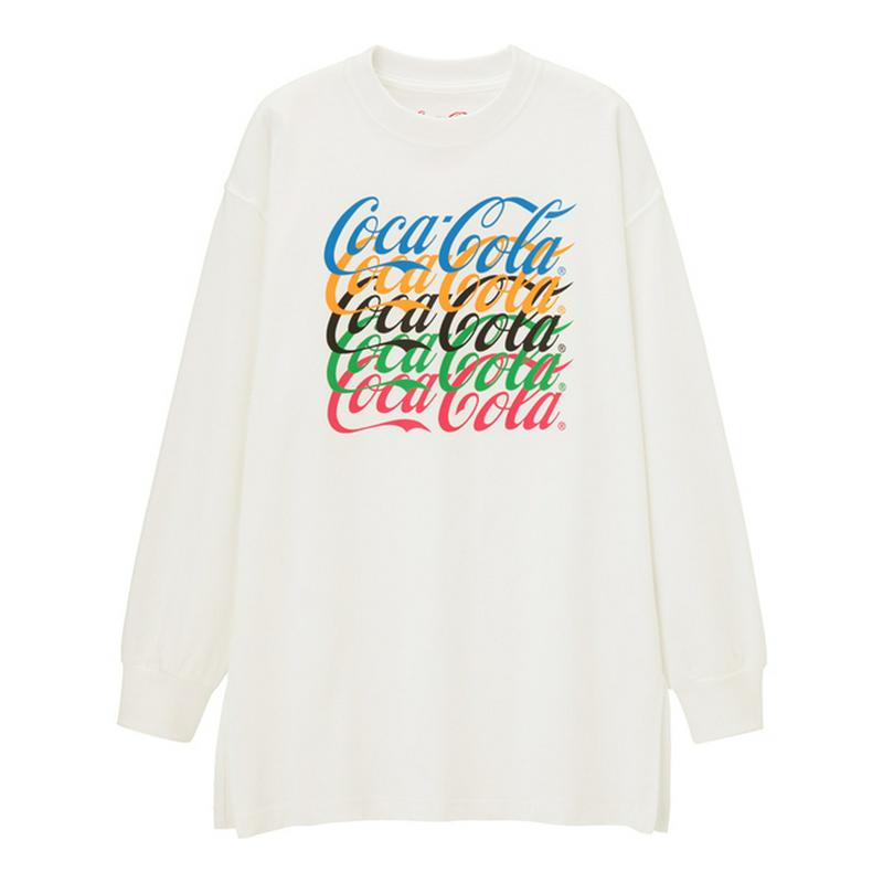 ロングT(長袖)Coca-Cola2+X