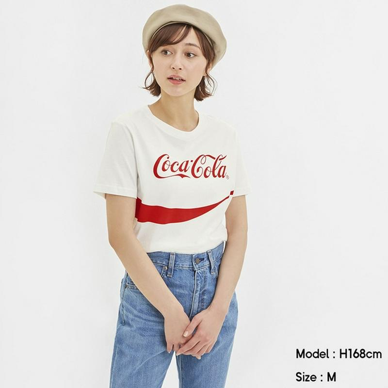グラフィックT(半袖)Coca-Cola2+X