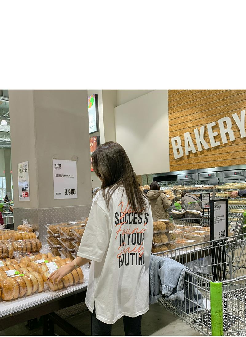 バックプリントビッグTシャツ