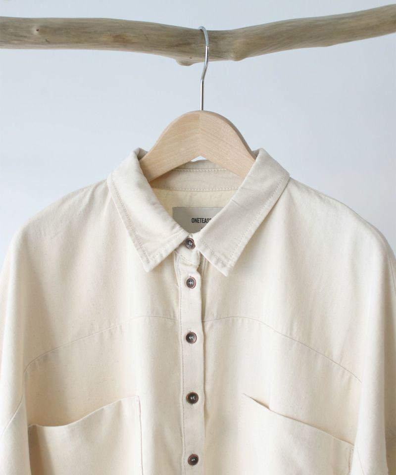 One Teaspoon(ワンティースプーン)"NASHVILLE CREAM LONGSLEEVE"ロングスリーブシャツ