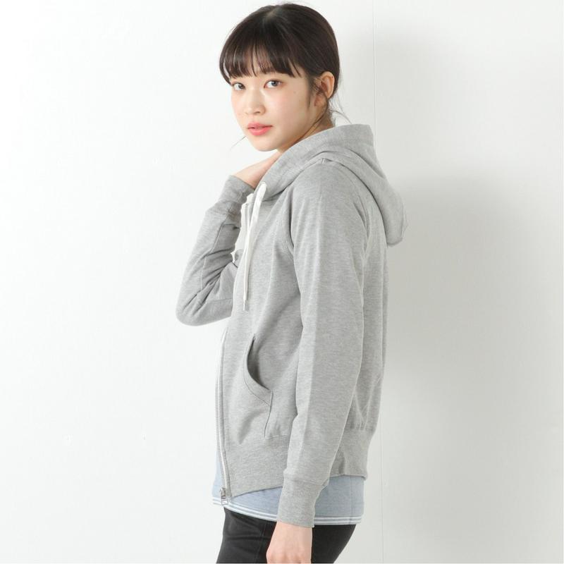 ＵＶ加工◎ファスナー配色フルＺＩＰパーカー