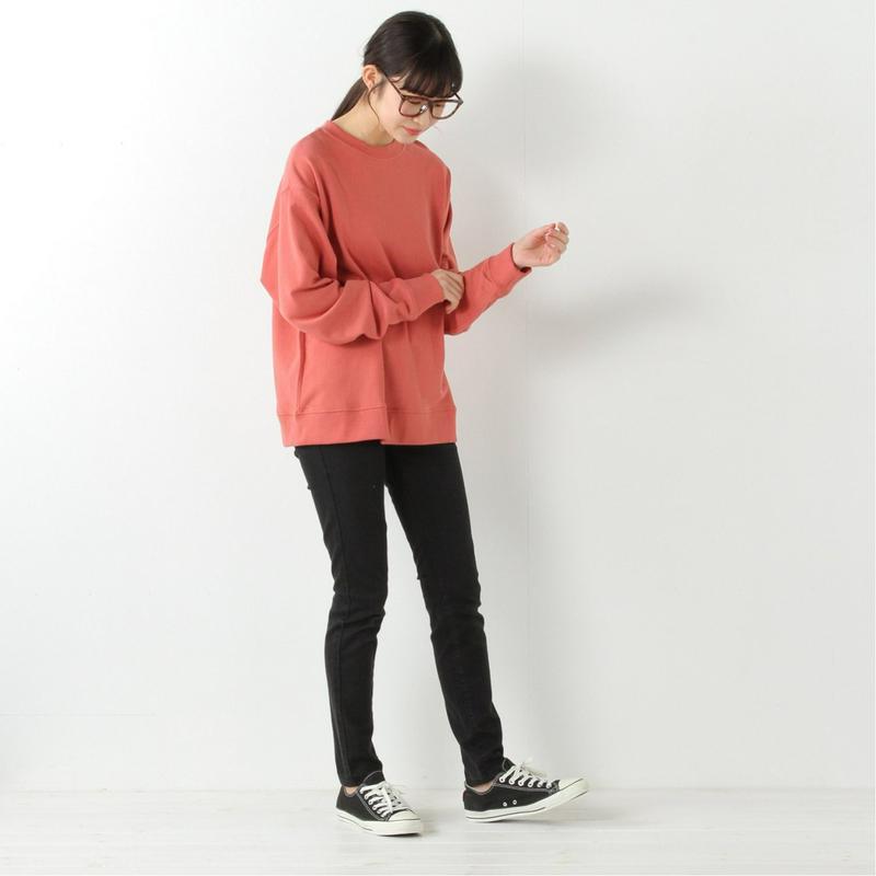 何枚でも欲しい◎綿混裏毛スウェット