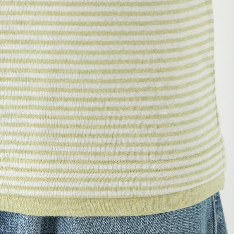 手触りの良い接結レイヤードＴシャツ