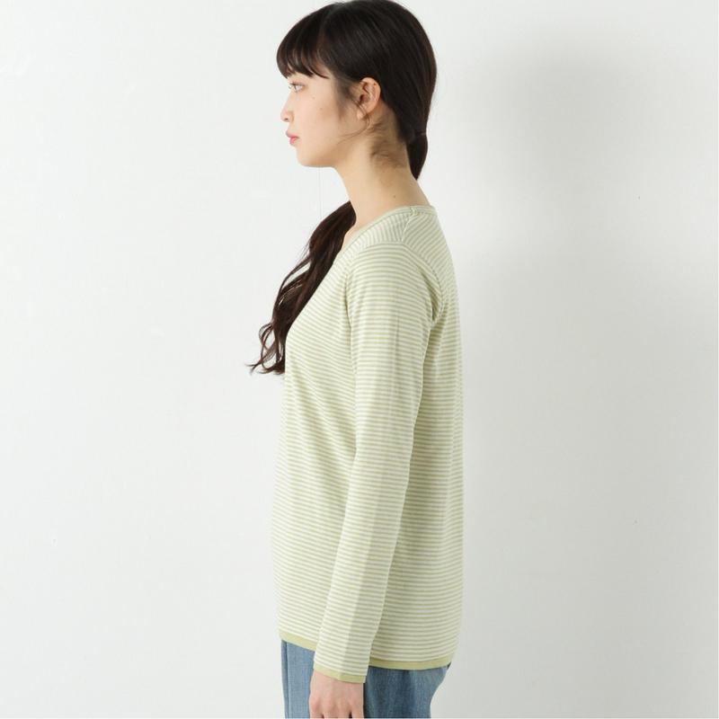 手触りの良い接結レイヤードＴシャツ