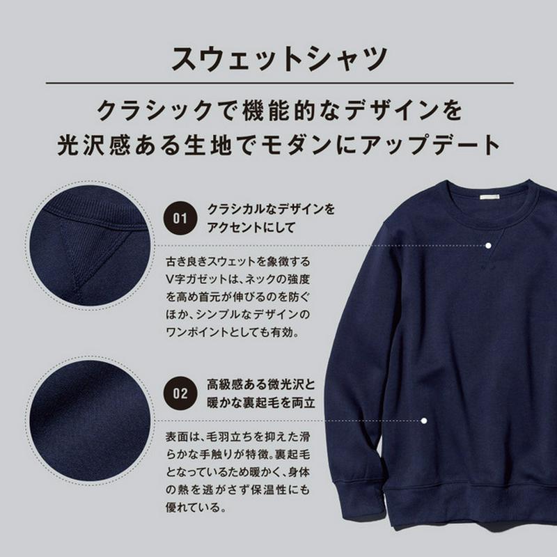 スウェットシャツ(長袖)