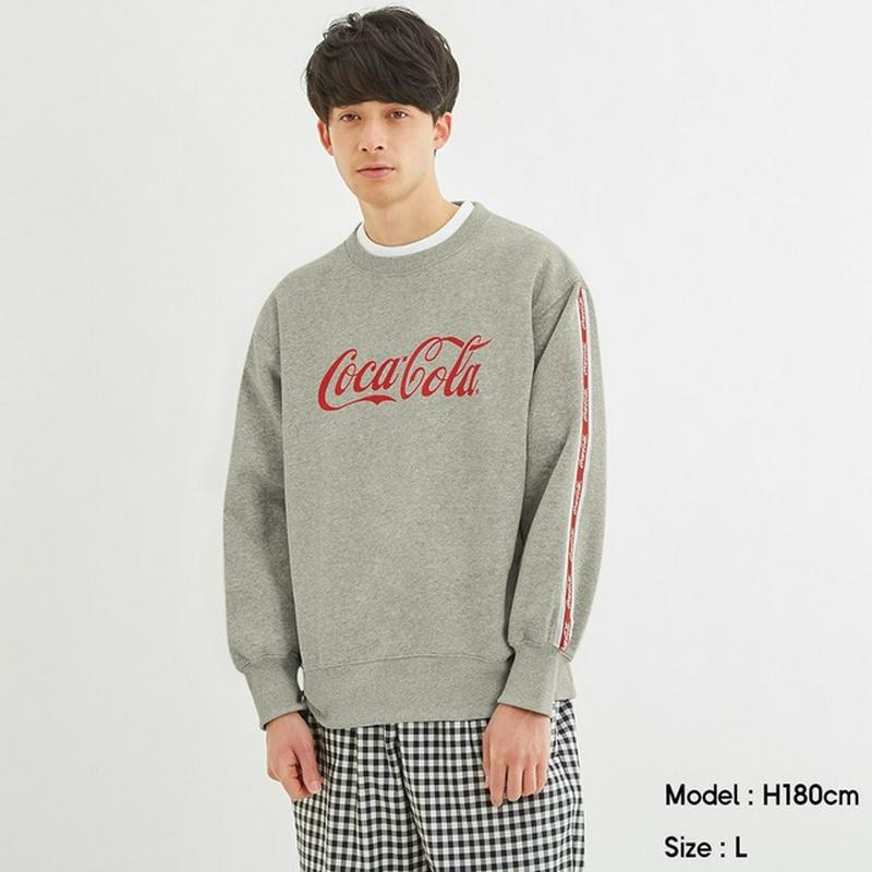 ビッグスウェットシャツ(長袖)Coca-Cola