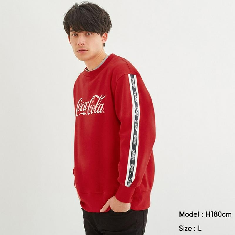 ビッグスウェットシャツ(長袖)Coca-Cola