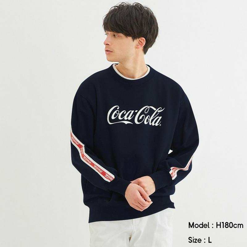 ビッグスウェットシャツ(長袖)Coca-Cola