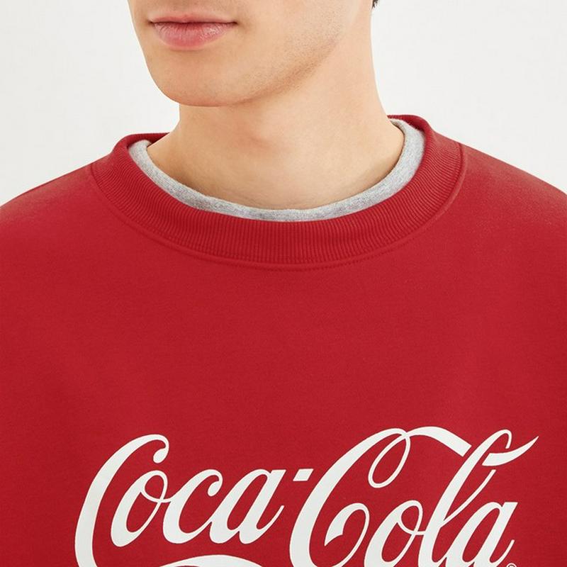 ビッグスウェットシャツ(長袖)Coca-Cola