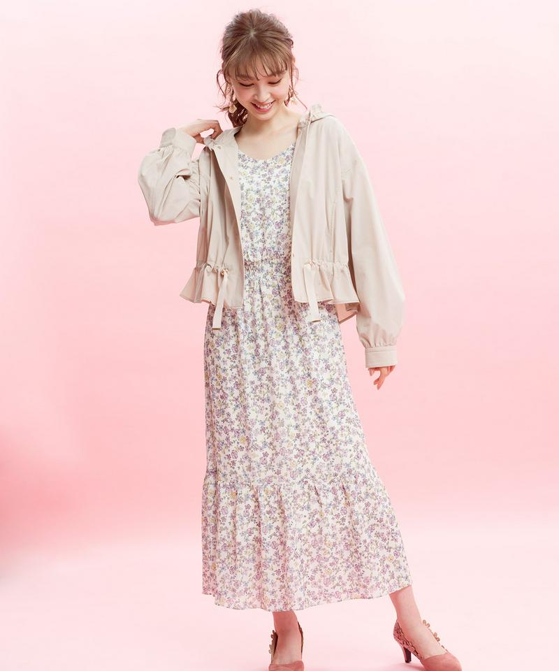 LaBouquet　レーススリーブワンピース