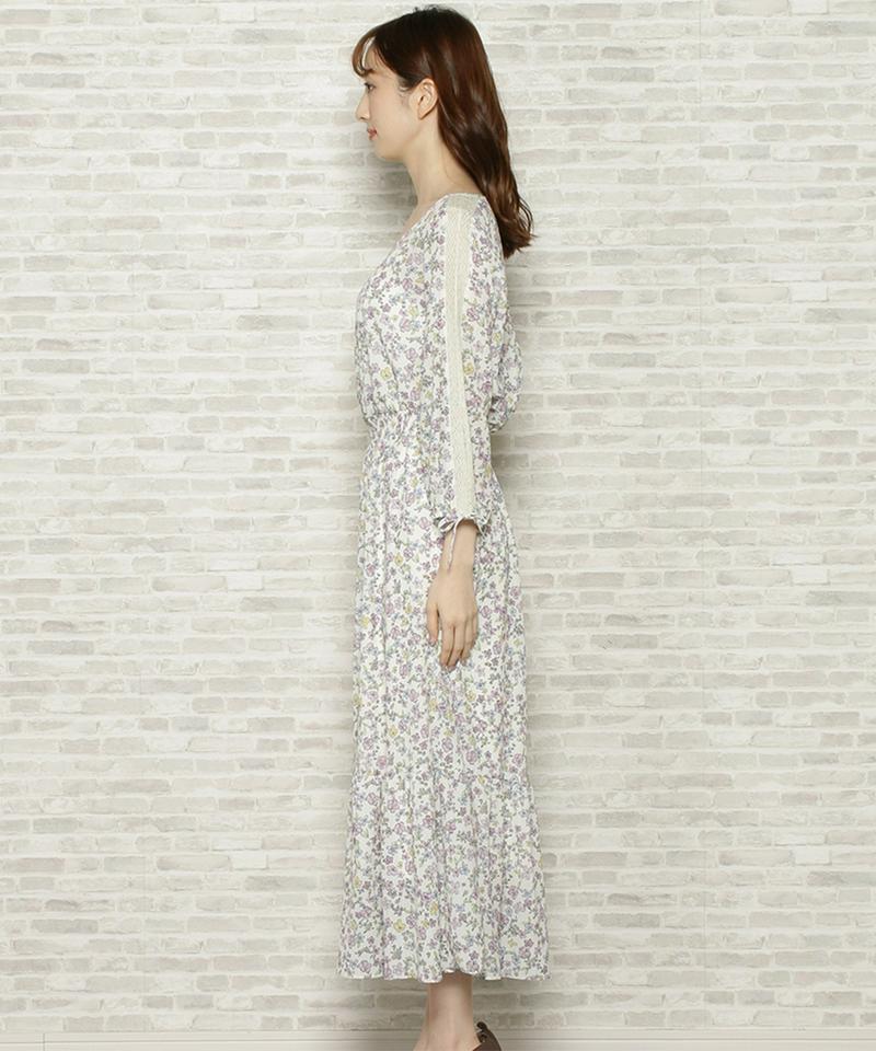 LaBouquet　レーススリーブワンピース