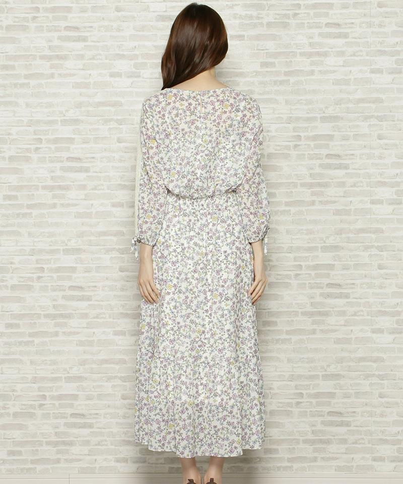 LaBouquet　レーススリーブワンピース