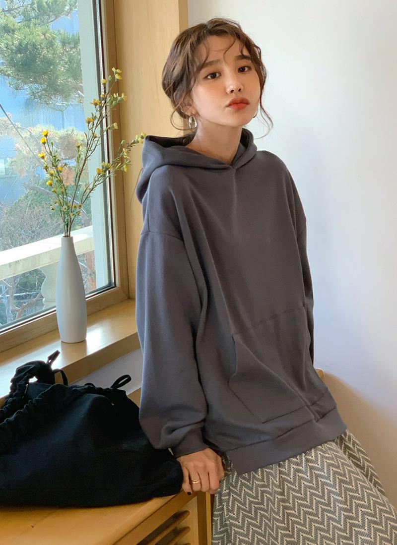 フードコンビワンピース・全4色