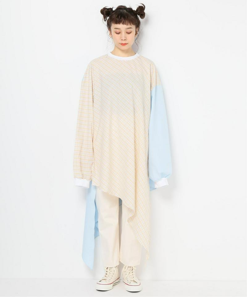 【WALK OF SHAME/ウォーク オブ シェイム】FREELY DRAPED LONGSLEEVE:カットソー（JOURN
