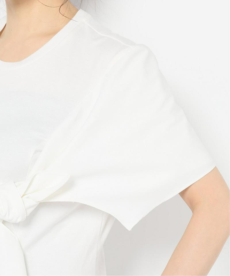 【AKIRA NAKA/アキラ ナカ】Drape knot pullover WH:カットソー