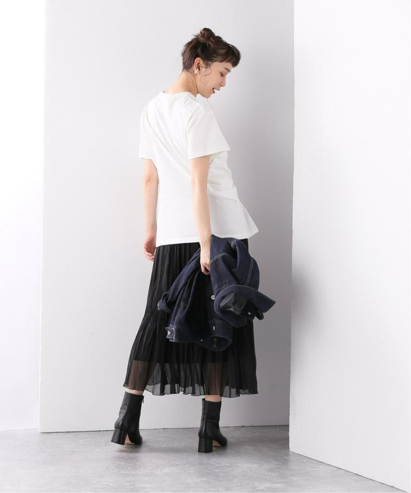 【AKIRA NAKA/アキラ ナカ】Drape knot pullover WH:カットソー