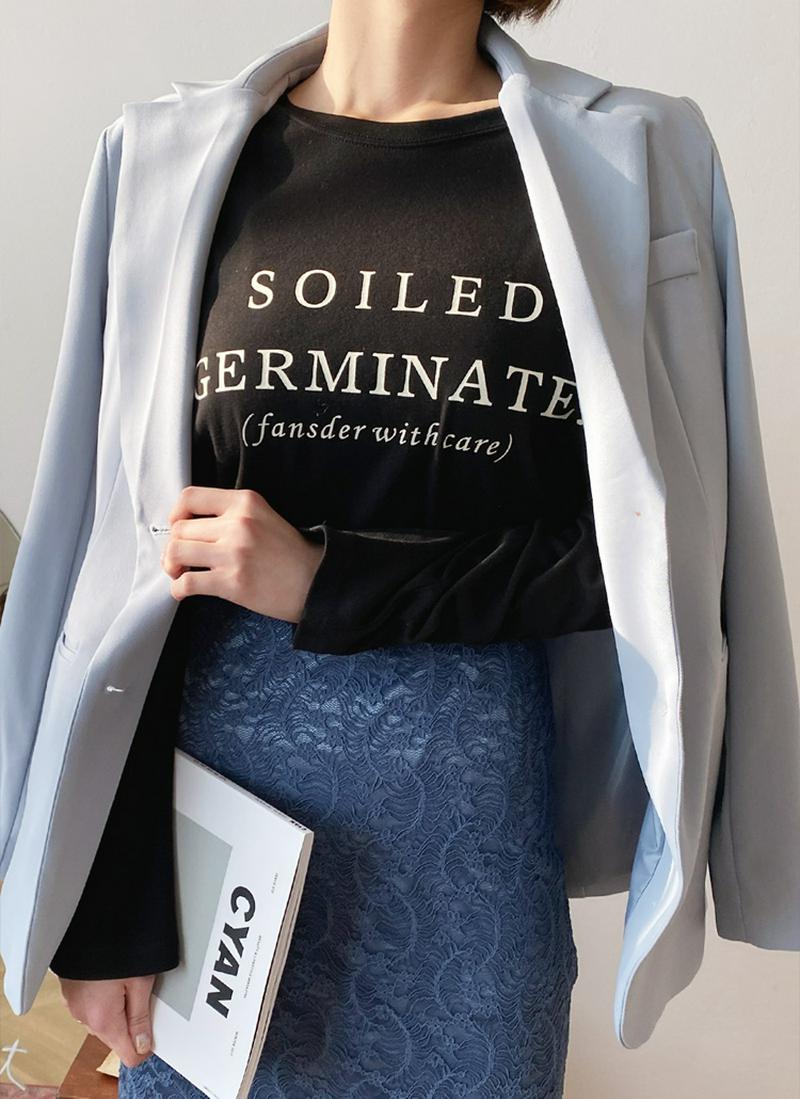 SOILEDプリントTシャツ・全4色